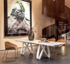 Раздвижной стол Butterfly 8070 фабрика Tonin Casa