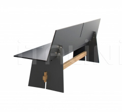 Скамья TENSION Bank mit Rückenlehne фабрика Conmoto