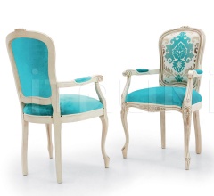 Стул с подлокотниками Pegaso 4604 S05RE02RQ21 фабрика Tonin Casa