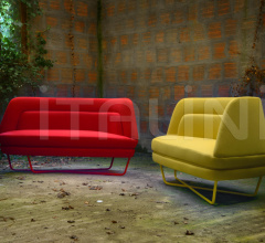 Итальянские Диваны - Диван Bixib with steel base Итальянские Диваны - Диван Bixib with steel base фабрика Adrenalina