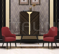 Стул с подлокотниками Gwenda Armchair фабрика Cafedesart by Bianchini