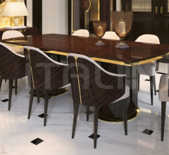 Стул с подлокотниками Miriam фабрика Cafedesart by Bianchini