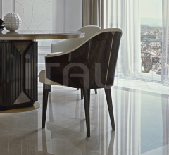 Стул с подлокотниками Miriam фабрика Cafedesart by Bianchini