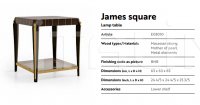 Столик James square Cafedesart by Bianchini