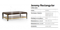 Журнальный столик Jeremy Rectangular Cafedesart by Bianchini