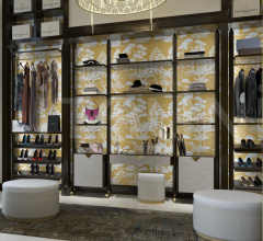 Итальянские Спальни - Гардероб Helen walk in closet Итальянские Спальни - Гардероб Helen walk in closet фабрика Cafedesart by Bianchini