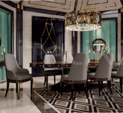 Стул с подлокотниками Genevieve Armchair фабрика Cafedesart by Bianchini