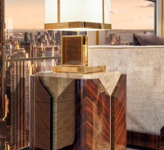 Итальянские Свет - Настольный светильник Lucille фабрика Cafedesart by Bianchini