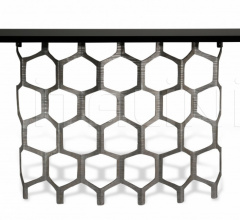 Консоль HONEYCOMB CONSOLE TABLE Консоль HONEYCOMB CONSOLE TABLE фабрика Porta Romana