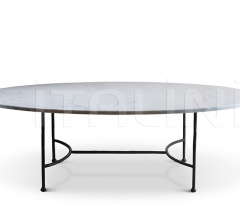 Кофейный столик LOGAN OVAL COFFEE TABLE Кофейный столик LOGAN OVAL COFFEE TABLE фабрика Porta Romana