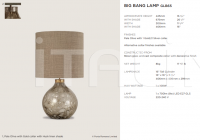 Настольный светильник BIG BANG LAMP Porta Romana