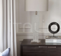 Настольный светильник CRYSTAL STRATA COLUMN LAMP Настольный светильник CRYSTAL STRATA COLUMN LAMP фабрика Porta Romana