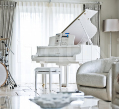 Торшер TAPERING HARRAL FLOOR LAMP Торшер TAPERING HARRAL FLOOR LAMP фабрика Porta Romana