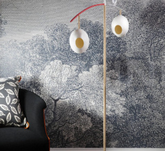 Напольный светильник ROBIN FLOOR LAMP Напольный светильник ROBIN FLOOR LAMP фабрика Porta Romana