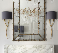 Настенный светильник YVES WALL LIGHT Настенный светильник YVES WALL LIGHT фабрика Porta Romana
