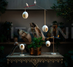 Люстра SMALL ROBIN CHANDELIER Люстра SMALL ROBIN CHANDELIER фабрика Porta Romana