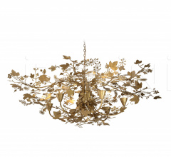 Люстра LARGE IVY SHADOW CHANDELIER WITH CHAIN Люстра LARGE IVY SHADOW CHANDELIER WITH CHAIN фабрика Porta Romana