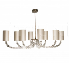 Люстра OVAL LARTIGUE CHANDELIER Люстра OVAL LARTIGUE CHANDELIER фабрика Porta Romana
