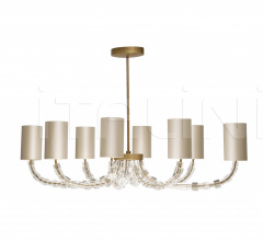 Люстра OVAL LARTIGUE CHANDELIER Люстра OVAL LARTIGUE CHANDELIER фабрика Porta Romana