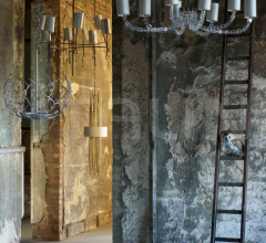 Люстра EXTRA SMALL LOLLIPOP CHANDELIER Люстра EXTRA SMALL LOLLIPOP CHANDELIER фабрика Porta Romana