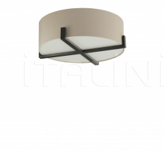 Потолочный светильник CROSS BRACED BULKHEAD Потолочный светильник CROSS BRACED BULKHEAD фабрика Porta Romana