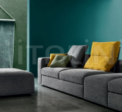 Модульный диван Zenit plus+Zenit Wall Модульный диван Zenit plus+Zenit Wall фабрика Bontempi Divani