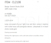 Настольный светильник CL2106 Sigma L2