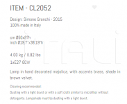 Настольный светильник CL2052 Sigma L2