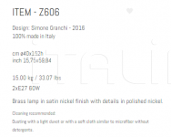 Напольный светильник Z606 Sigma L2
