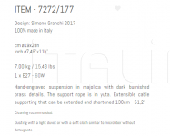 Подвесной светильник 7272/177 Sigma L2