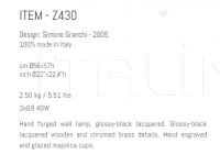 Настенный светильник Z430 Sigma L2