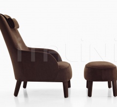 Кресло Febo Bergere con braccioli Кресло Febo Bergere con braccioli фабрика Maxalto (B&B Italia)