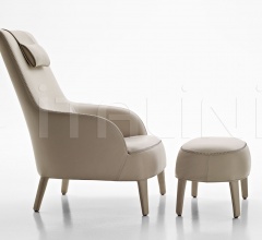 Кресло Febo Bergere con braccioli Кресло Febo Bergere con braccioli фабрика Maxalto (B&B Italia)