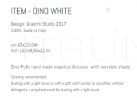 Настольный светильник DINO WHITE Sigma L2