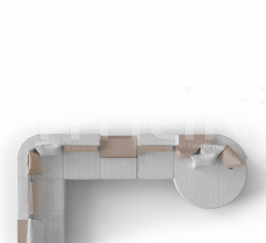 Модульный диван MILENIO фабрика Caffe Latte Home