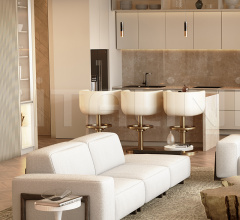 Модульный диван SUGAR фабрика Caffe Latte Home