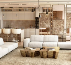 Модульный диван SUGAR фабрика Caffe Latte Home