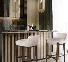 Барный стул MOKA bar chair фабрика Caffe Latte Home