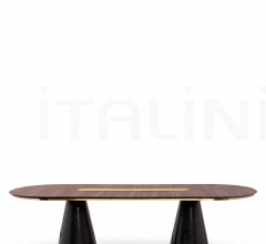 Стол обеденный BERTOIA OVAL фабрика Caffe Latte Home