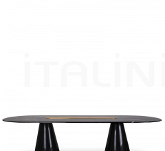 Стол обеденный BERTOIA OVAL фабрика Caffe Latte Home