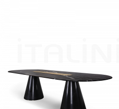 Стол обеденный BERTOIA OVAL фабрика Caffe Latte Home