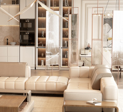 Зеркало ALTURA фабрика Caffe Latte Home