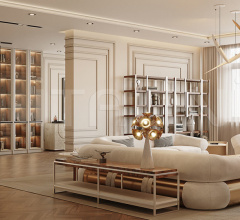 Книжный стеллаж CAFFEINE фабрика Caffe Latte Home