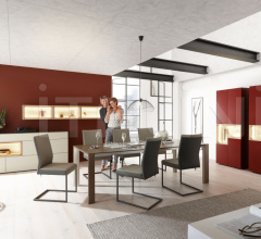 Итальянские Столы обеденные - Стол обеденный T 90 фабрика Hulsta