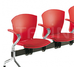 Итальянские Уличная мебель - Система сидений Carina Итальянские Уличная мебель - Система сидений Carina фабрика Sesta