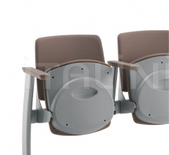 Итальянские Уличная мебель - Система сидений Q-44 Tip-Up Итальянские Уличная мебель - Система сидений Q-44 Tip-Up фабрика Sesta