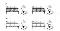 Система сидений Linate Sesta