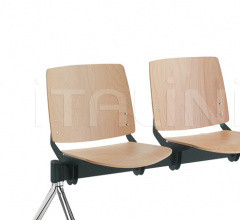 Итальянские Уличная мебель - Система сидений Q-44 Fix Итальянские Уличная мебель - Система сидений Q-44 Fix фабрика Sesta