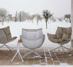 Итальянские Уличные кресла - Кресло Husk Outdoor Итальянские Уличные кресла - Кресло Husk Outdoor фабрика B&B Italia