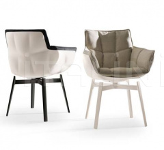 Стул с подлокотниками Husk Outdoor фабрика B&B Italia